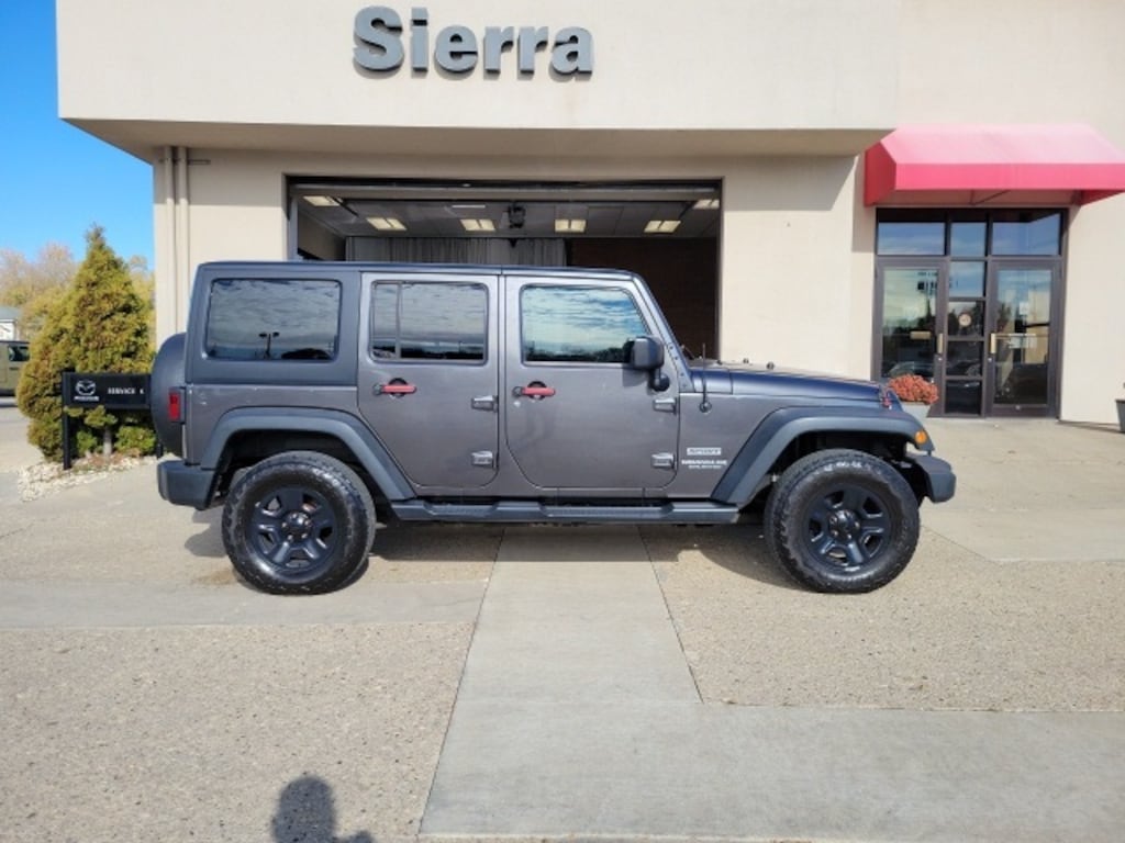Used 2017 Jeep Wrangler JK Unlimited Sport 4x4 SUV