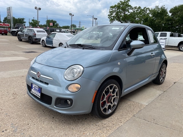 Used 2015 FIAT 500 Sport with VIN 3C3CFFBR1FT504289 for sale in Ottawa, IL