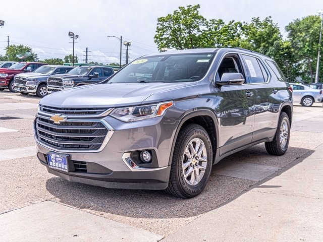 Used 2020 Chevrolet Traverse 1LT with VIN 1GNEVGKW3LJ100522 for sale in Ottawa, IL