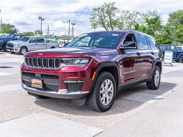 Certified 2021 Jeep Grand Cherokee L Limited with VIN 1C4RJKBG3M8139783 for sale in Ottawa, IL