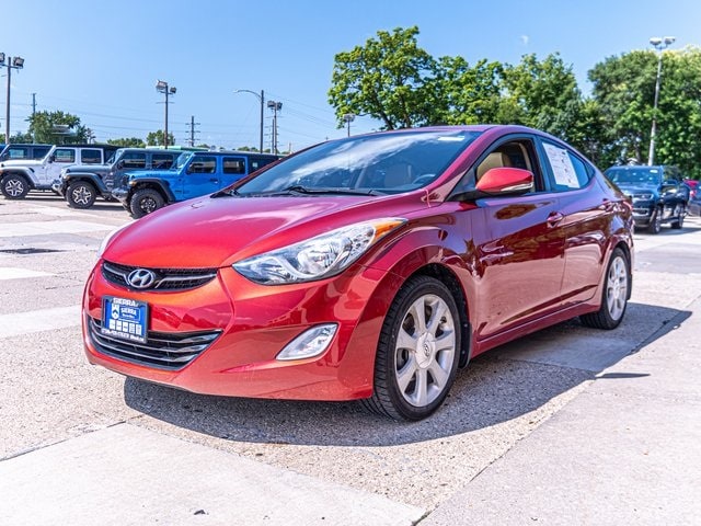 Used 2013 Hyundai Elantra Limited with VIN KMHDH4AE0DU636049 for sale in Ottawa, IL