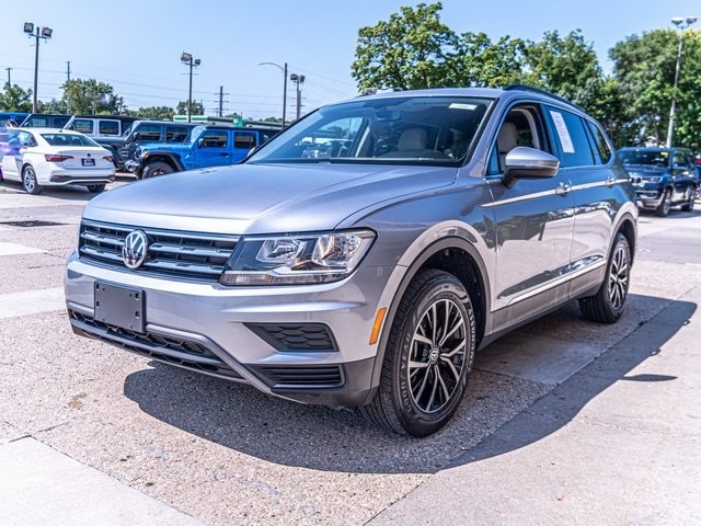 Used 2021 Volkswagen Tiguan SE with VIN 3VV2B7AX7MM004641 for sale in Ottawa, IL