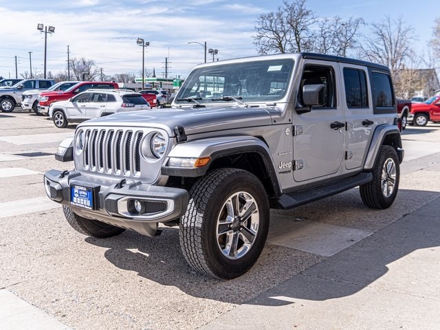 Used 2018 Jeep All-New Wrangler Unlimited Sahara with VIN 1C4HJXEN4JW254015 for sale in Ottawa, IL