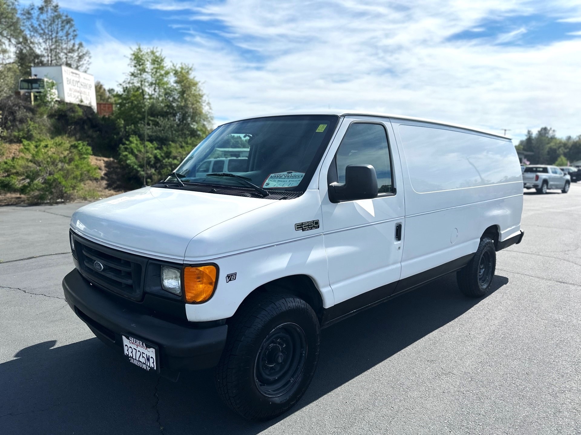 Used 2003 Ford Econoline Van Commercial with VIN 1FTNS24L13HB07841 for sale in Jamestown, CA