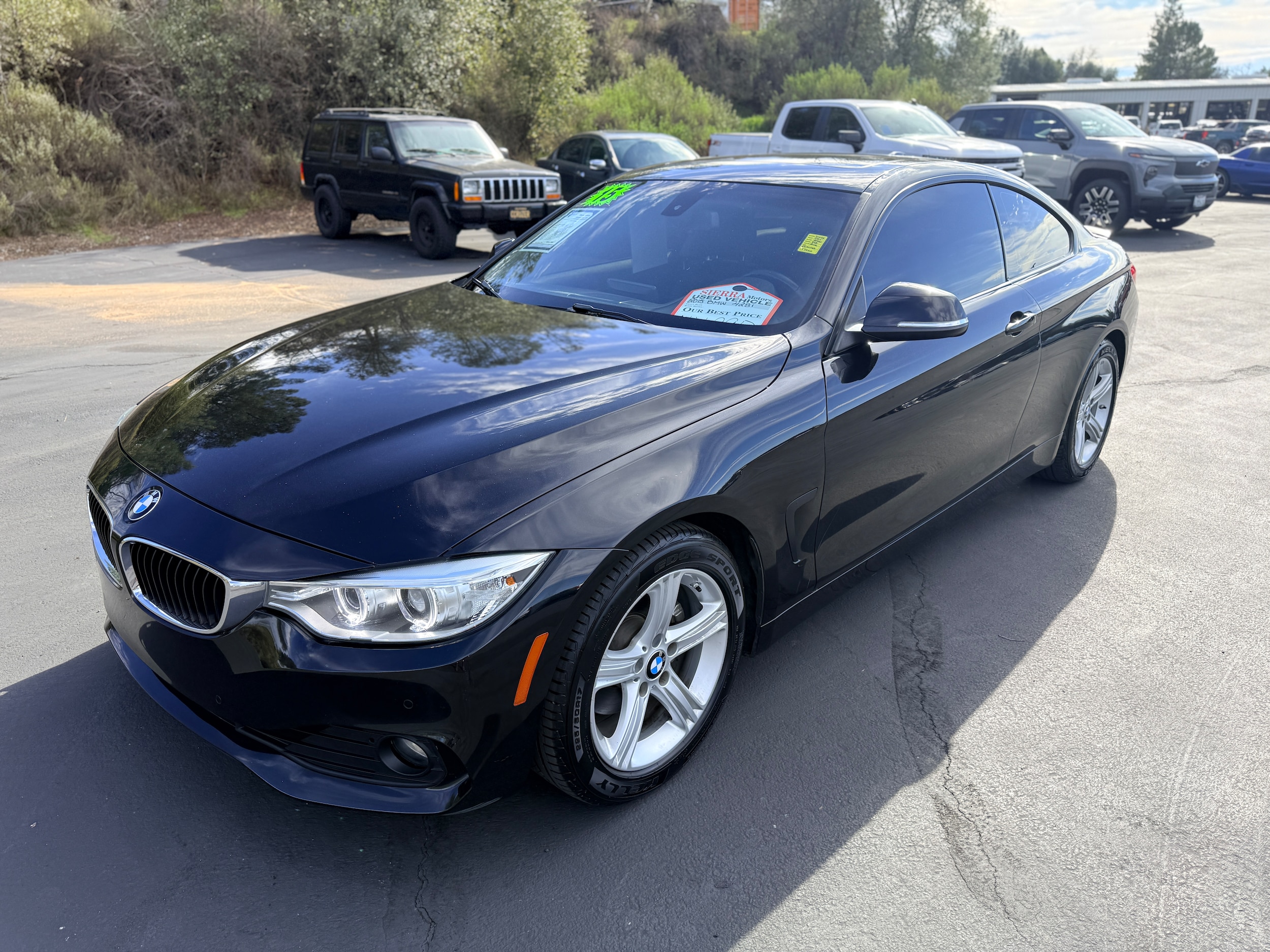 Used 2015 BMW 4 Series 428i with VIN WBA3N7C58FK225260 for sale in Jamestown, CA