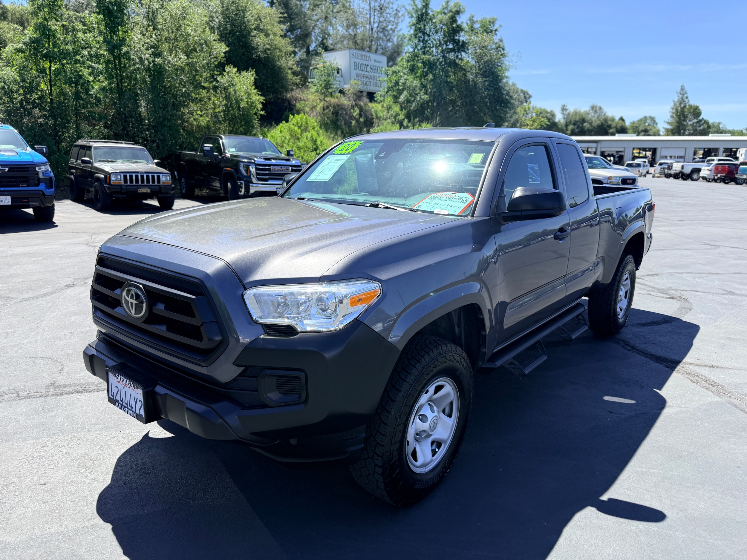 Used 2020 Toyota Tacoma SR with VIN 3TYRX5GN2LT000217 for sale in Jamestown, CA