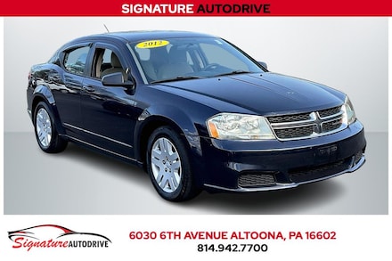 2012 Dodge Avenger SE Sedan