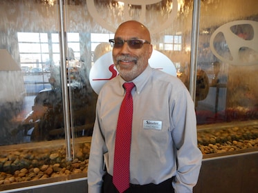 Staff member Carl Harris from 3f62fc12e73a