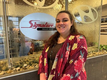 Staff member Caitlin Lundquist from 3080cb1750ca