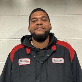 Staff member Taurean Williams from 347b67088a7c