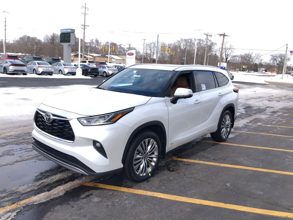 New 2026 Toyota Highlander Hybrid Platinum PLATINUM AWD