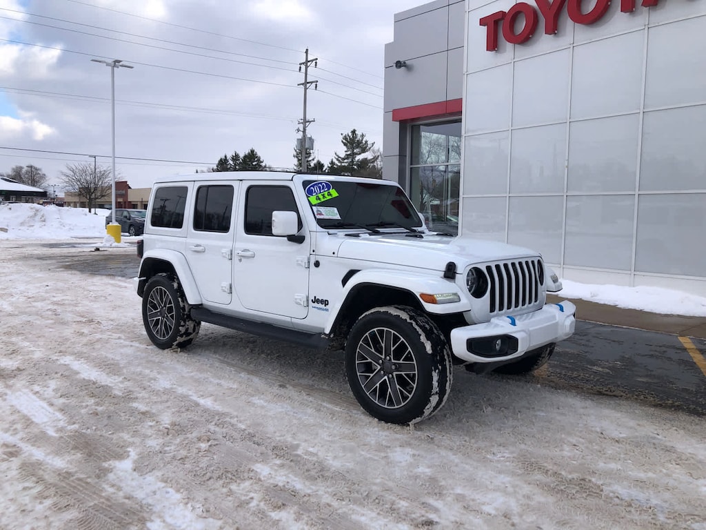 Used 2022 Jeep Wrangler 4xe Unlimited Sahara High Altitude Sport Utility