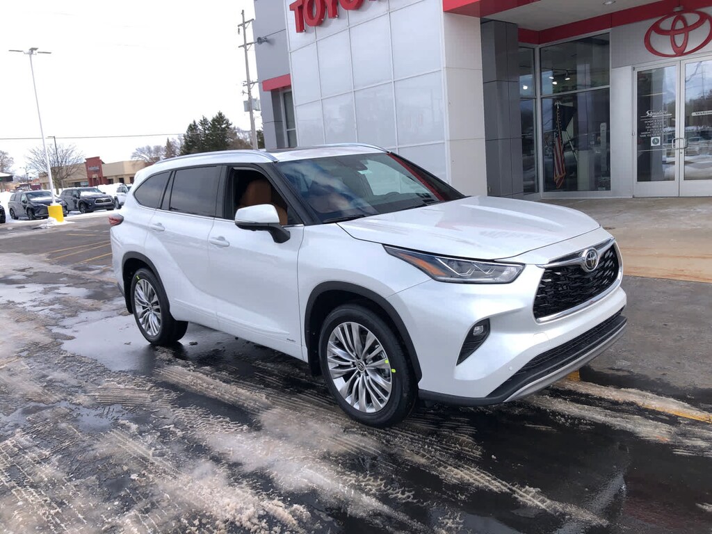 New 2026 Toyota Highlander Hybrid Platinum PLATINUM AWD