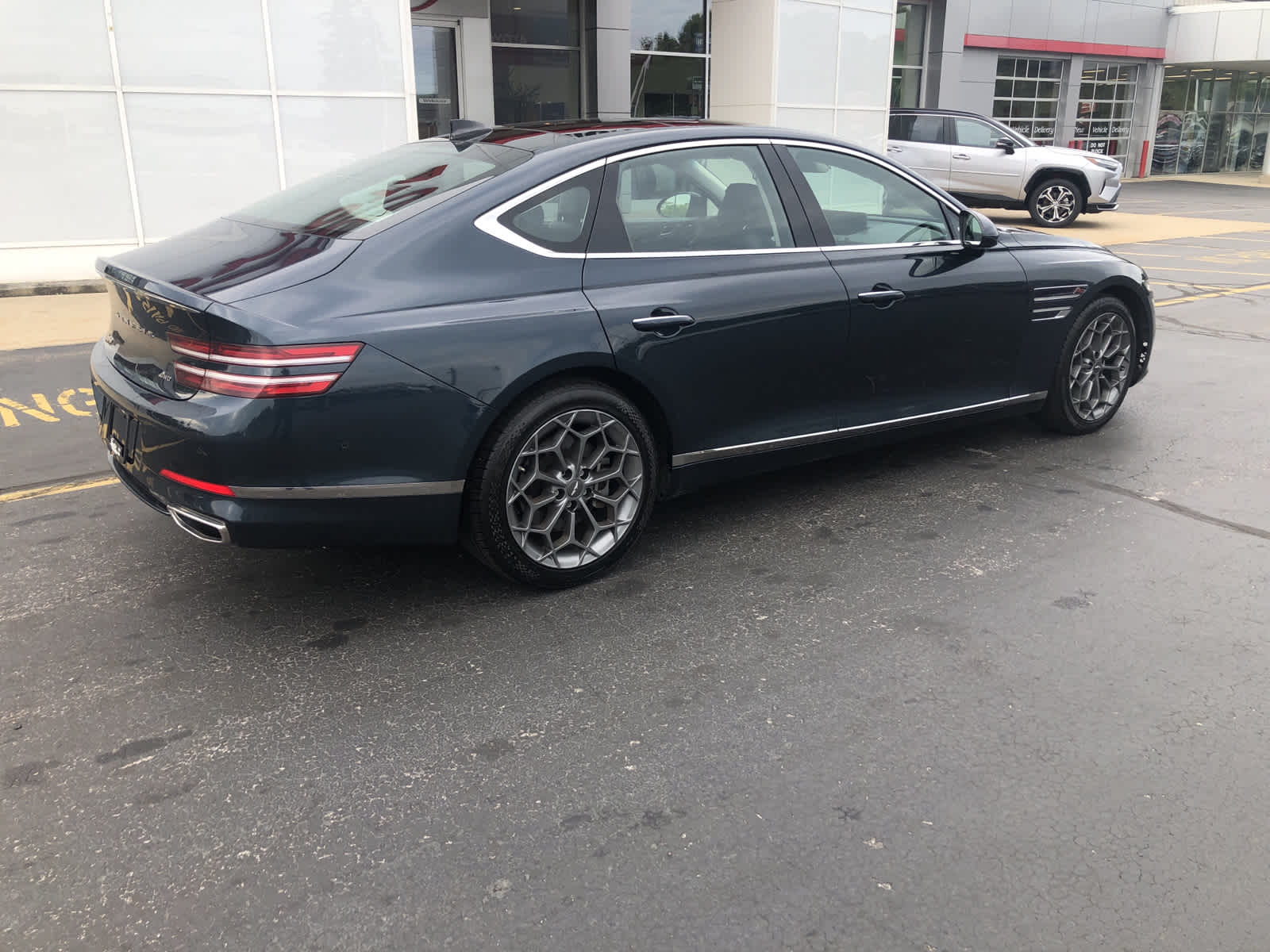 Used 2021 GENESIS G80 Base with VIN KMTGB4SC2MU077847 for sale in Benton Harbor, MI