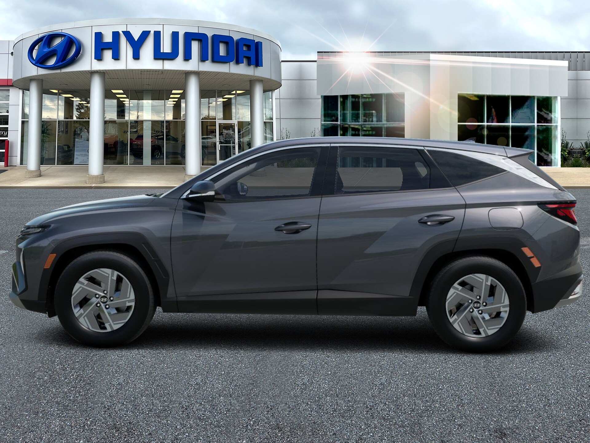 2026 Hyundai Tucson Hybrid Blue photo 3