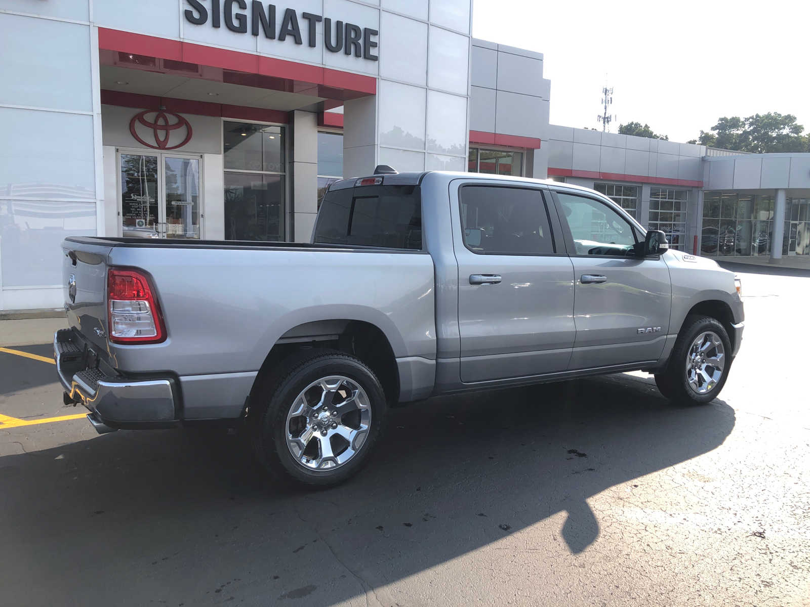 Used 2021 RAM Ram 1500 Pickup Big Horn/Lone Star with VIN 1C6SRFFT5MN694543 for sale in Benton Harbor, MI