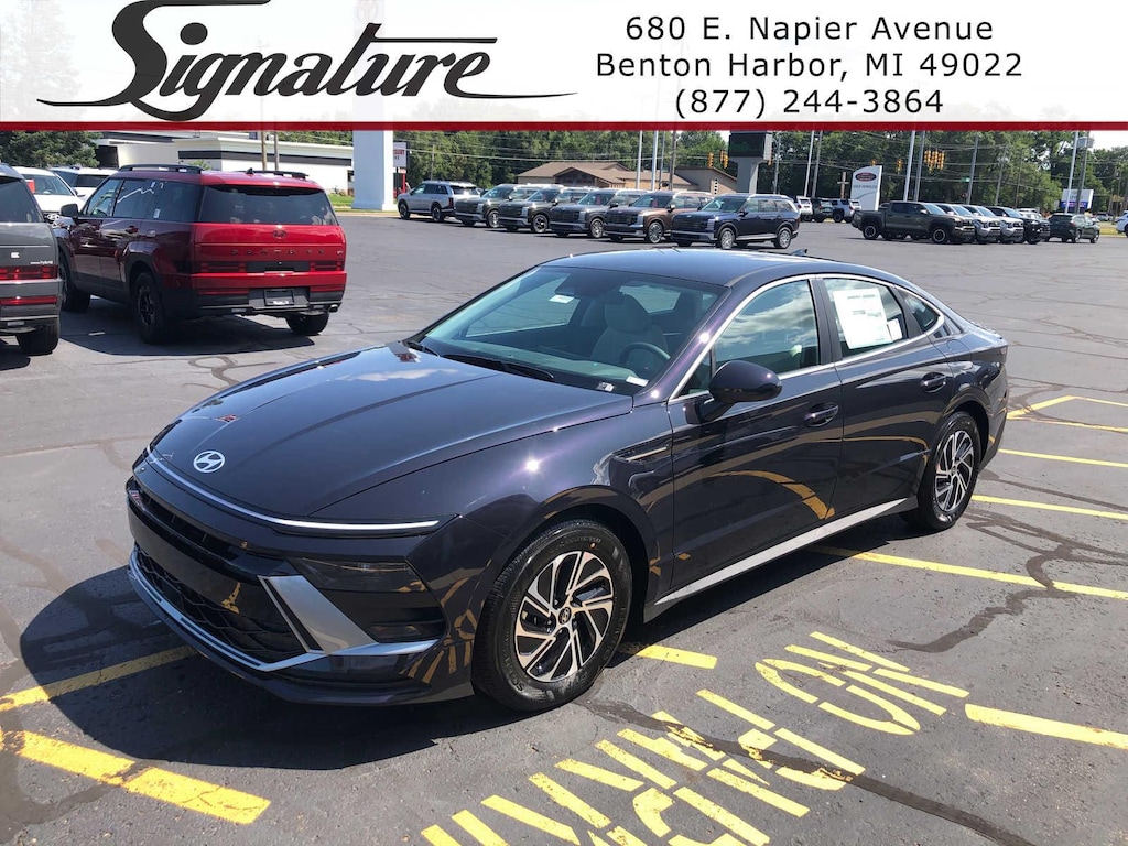 New 2026 Hyundai Sonata Hybrid Blue FWD