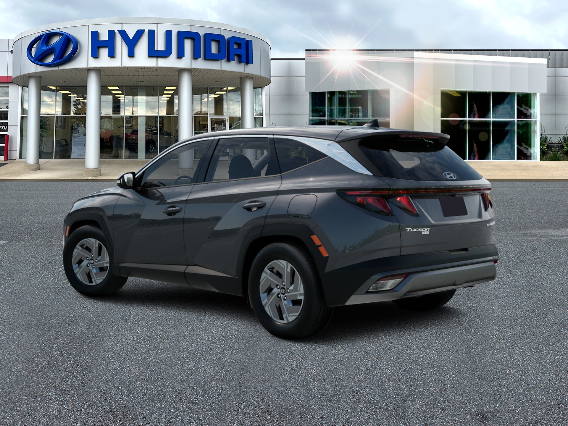 2026 Hyundai Tucson Hybrid Blue photo 4