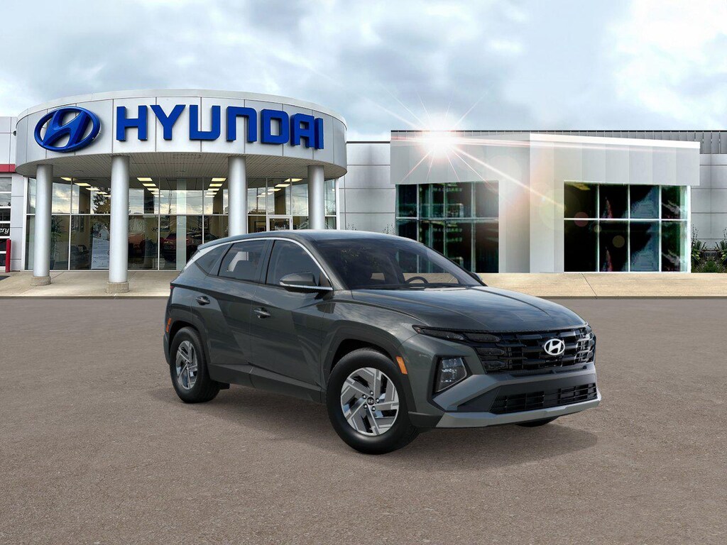 New 2026 Hyundai Tucson Hybrid Blue SUV