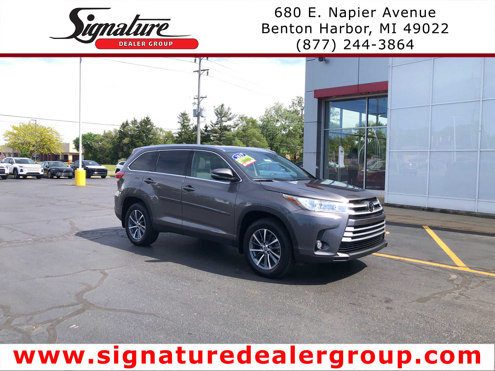 2019 Toyota Highlander XLE 4x4 V6's photo