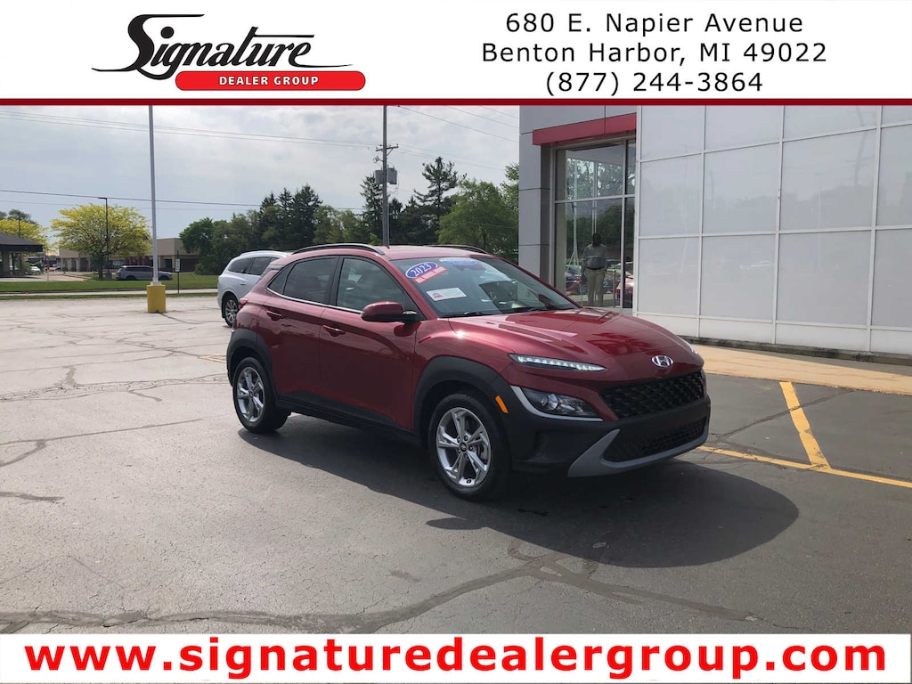 Certified 2023 Hyundai Kona SEL Auto AWD