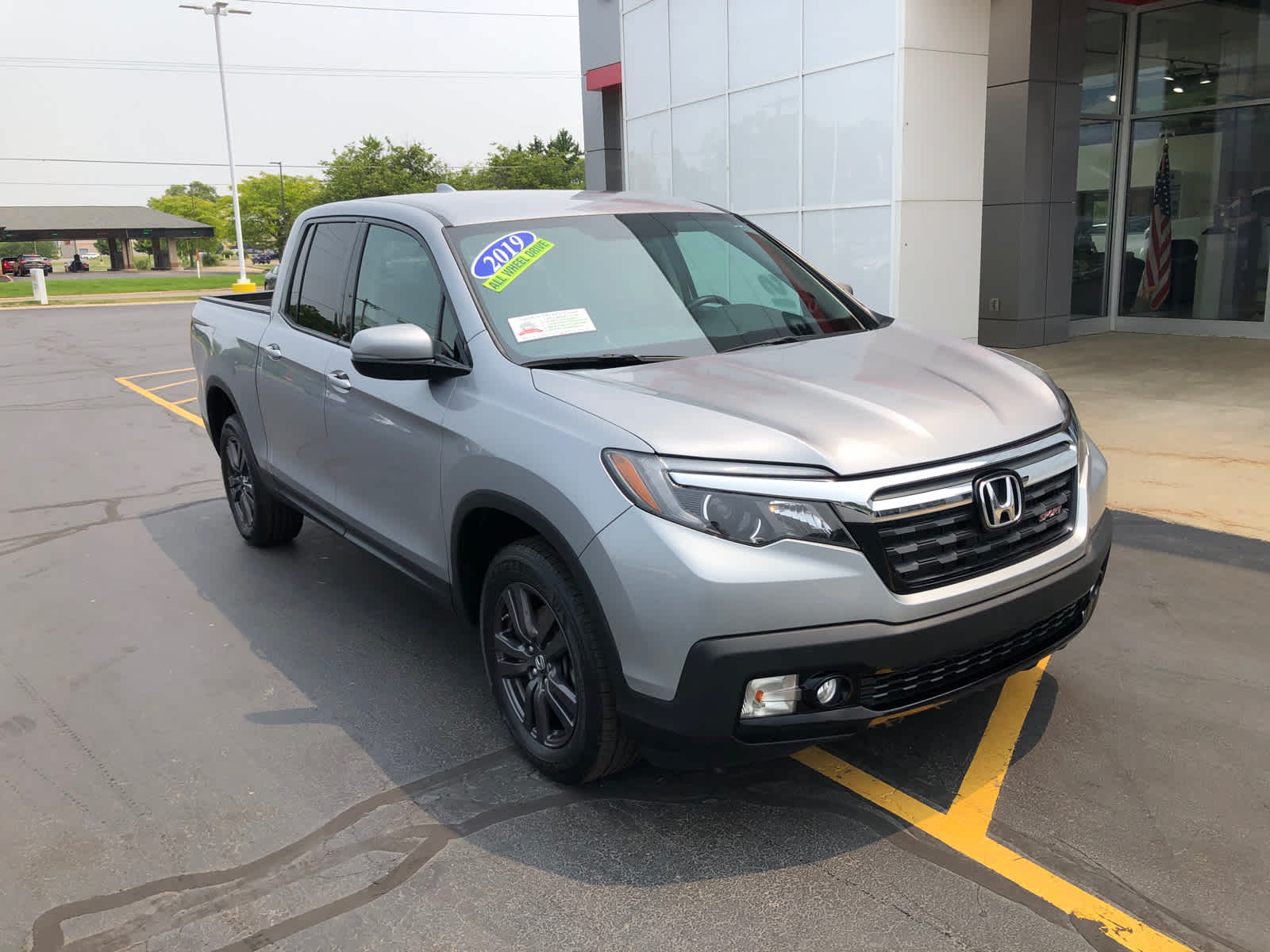 Used 2019 Honda Ridgeline Sport with VIN 5FPYK3F16KB046880 for sale in Benton Harbor, MI