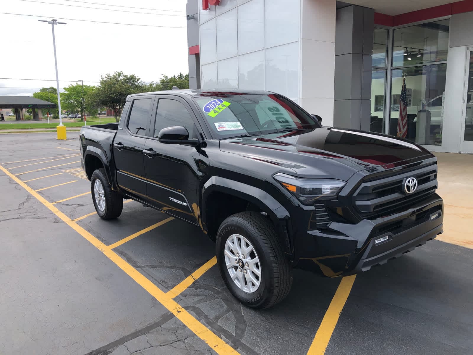 Certified 2024 Toyota Tacoma SR5 with VIN 3TYLB5JN7RT038225 for sale in Benton Harbor, MI
