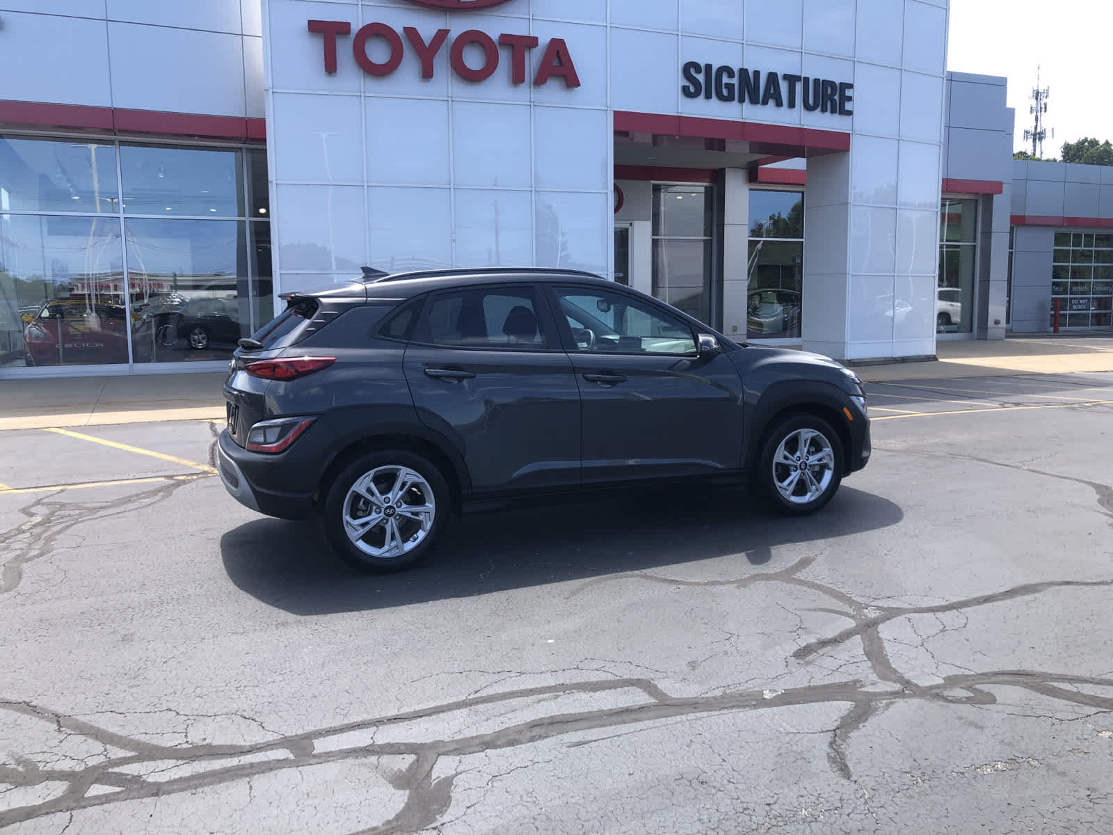 Certified 2023 Hyundai Kona SEL with VIN KM8K62AB3PU049064 for sale in Benton Harbor, MI