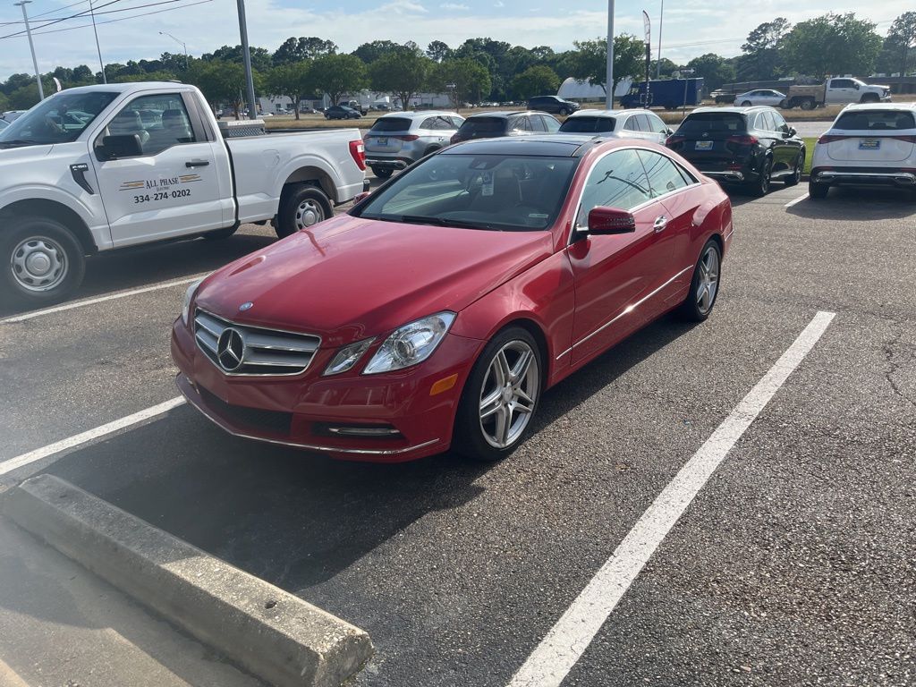 2013 Mercedes-Benz E-Class Coupe 