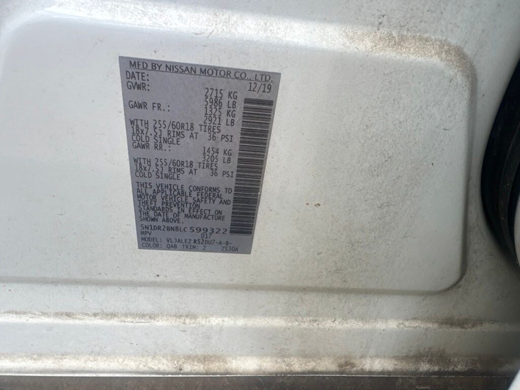 Used 2020 Nissan Pathfinder SV SUV