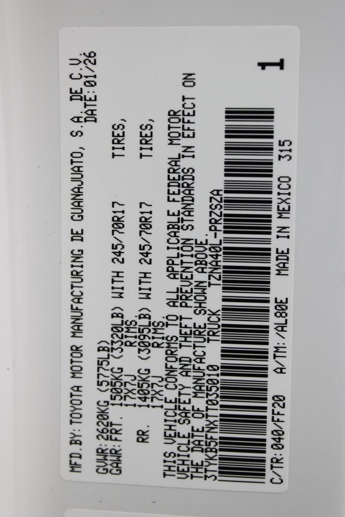 2026 Toyota Tacoma SR5 - Photo 29