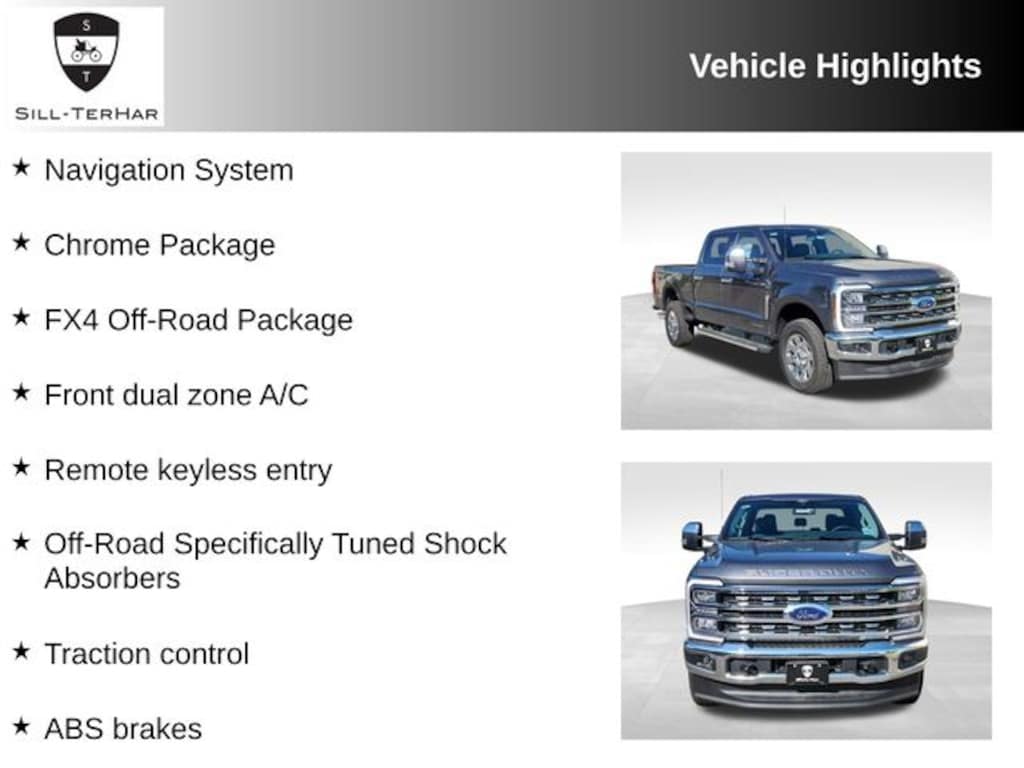 New 2025 Ford F-350SD Lariat Truck