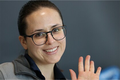 Staff member Jordan Winner from 5a1d62979595