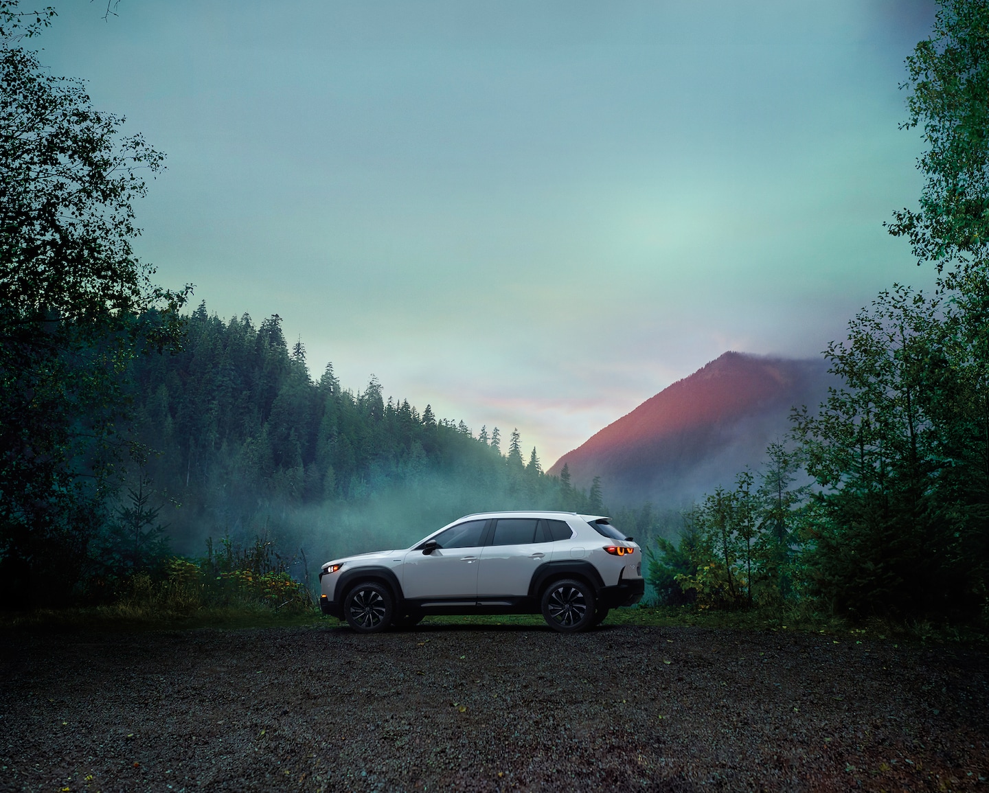  Family riding in vehicle