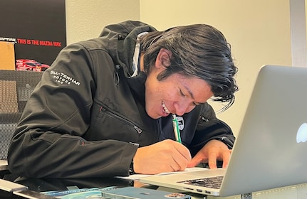 Staff member Homer Barraza from 7650902584f8