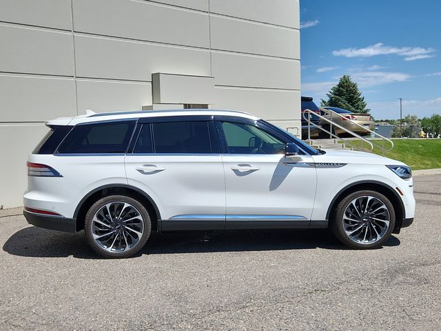 Certified 2022 Lincoln Aviator Reserve with VIN 5LM5J7XCXNGL14595 for sale in Broomfield, CO