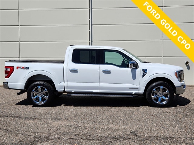 Certified 2021 Ford F-150 Lariat with VIN 1FTFW1ED2MFD05321 for sale in Broomfield, CO