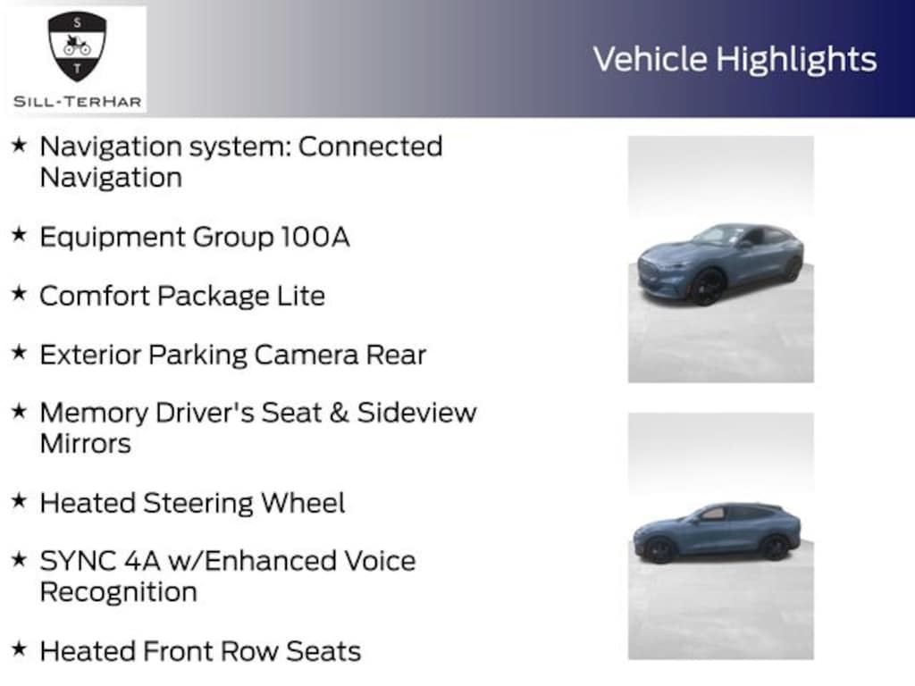 Certified 2024 Ford Mustang Mach-E Select SUV