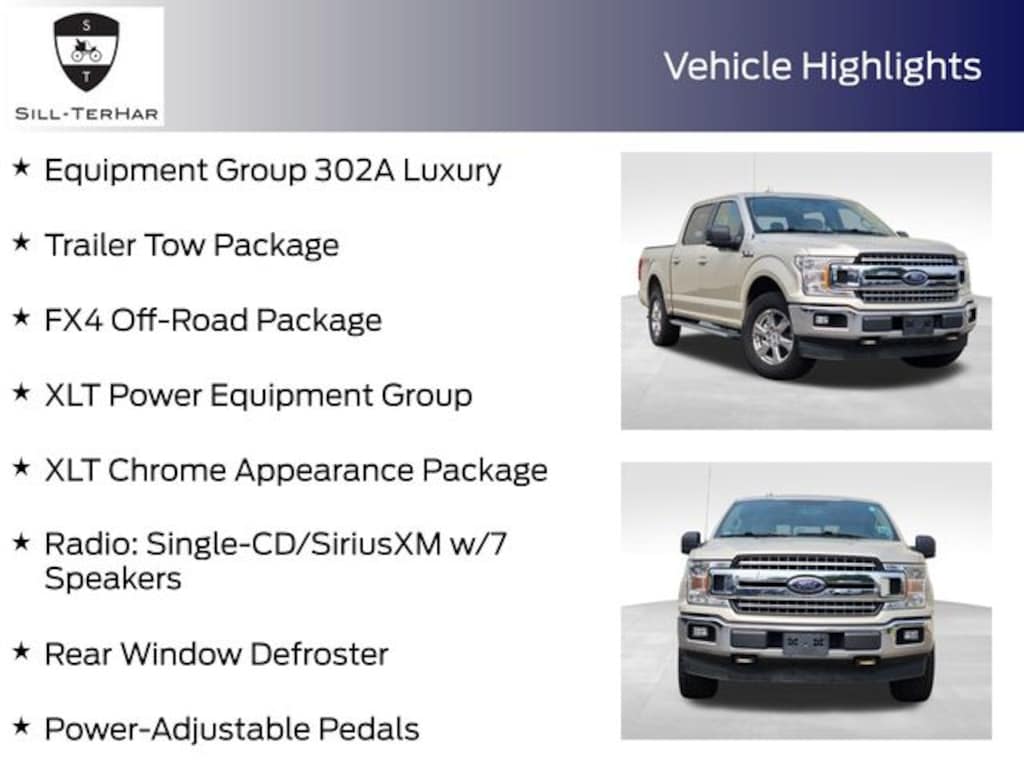 Certified 2018 Ford F-150 XLT Truck