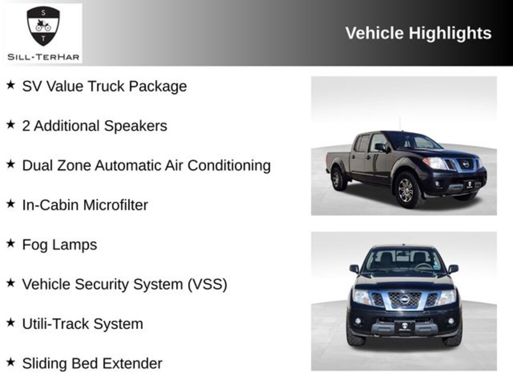Used 2016 Nissan Frontier SV Truck