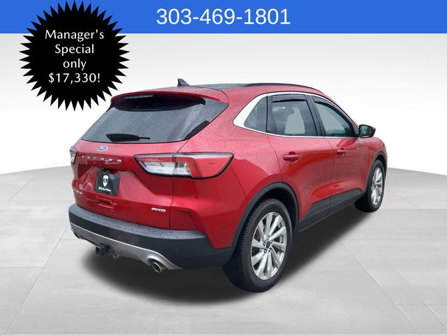 Used 2021 Ford Escape Titanium with VIN 1FMCU9J91MUB21469 for sale in Broomfield, CO