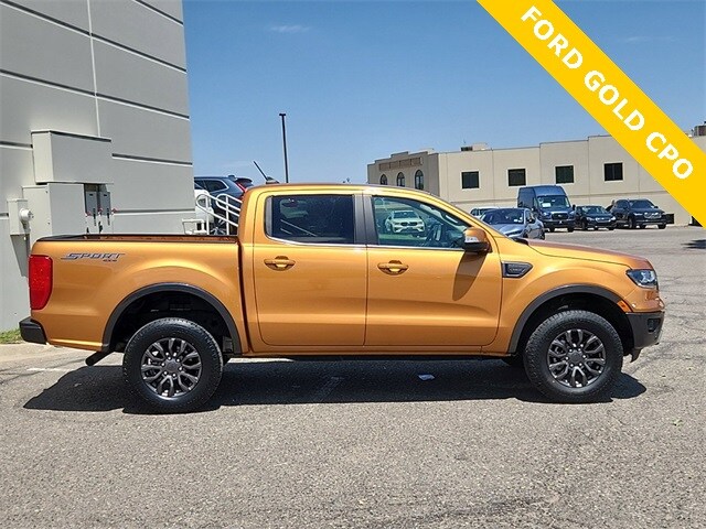 Certified 2019 Ford Ranger Lariat with VIN 1FTER4FH0KLB23895 for sale in Broomfield, CO