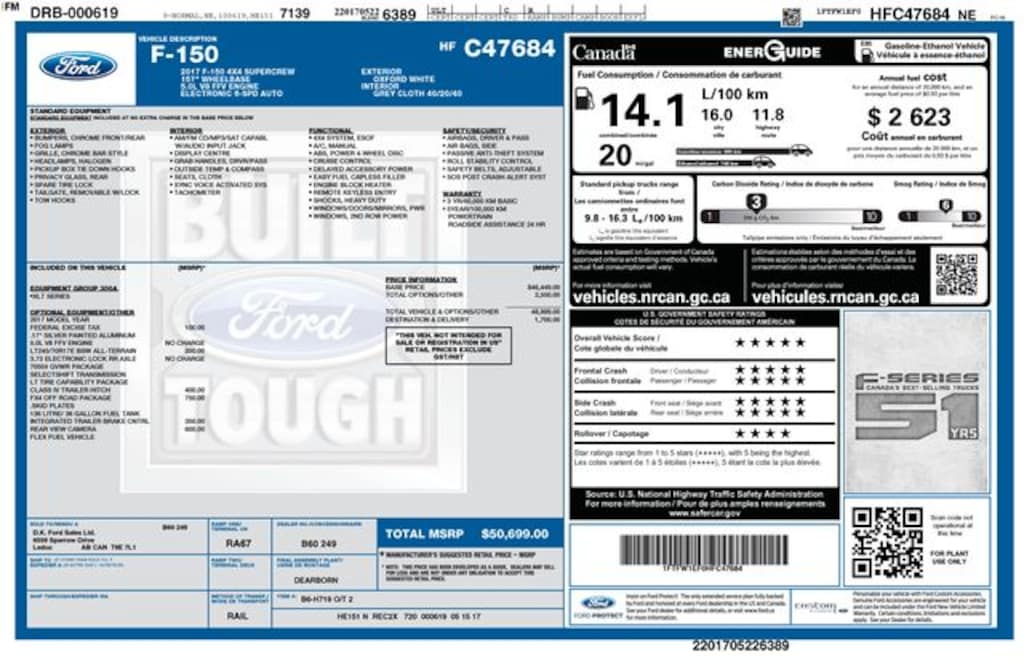 Certified 2017 Ford F-150 XLT Truck