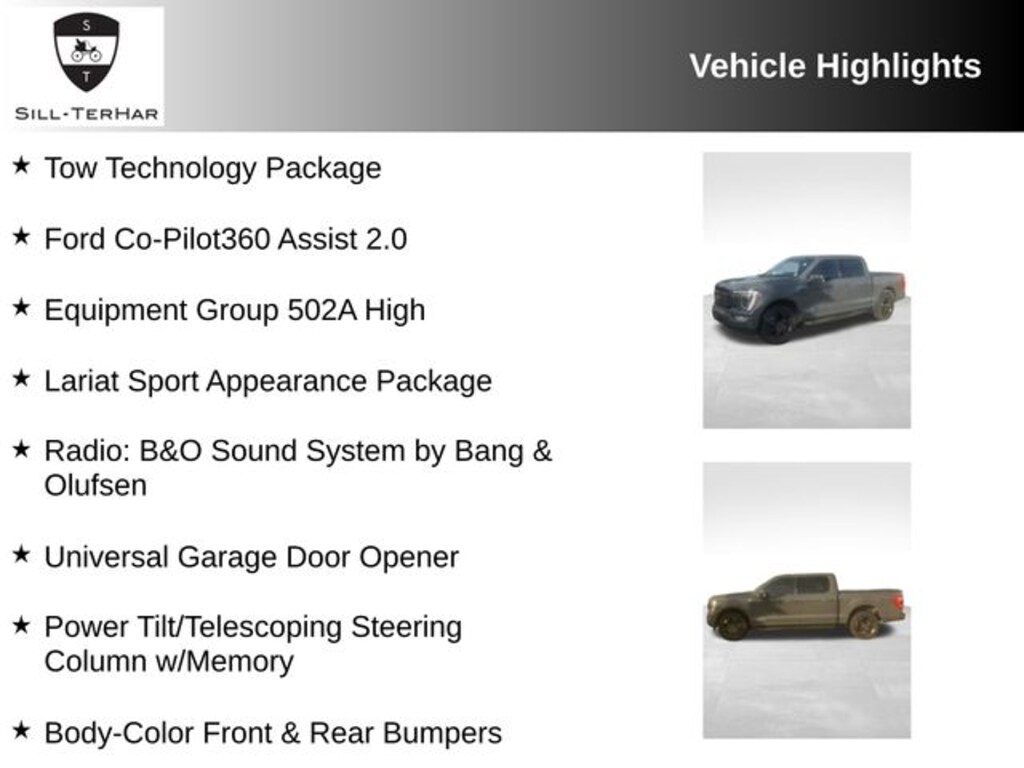 Used 2021 Ford F-150 Lariat Truck