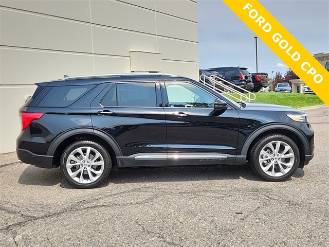 Certified 2021 Ford Explorer Platinum with VIN 1FM5K8HC2MGA33426 for sale in Broomfield, CO