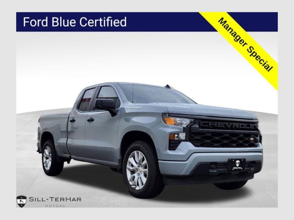 Certified 2025 Chevrolet Silverado 1500 Custom Truck