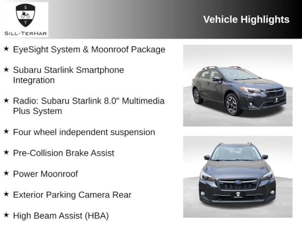 Used 2018 Subaru Crosstrek 2.0i Limited SUV