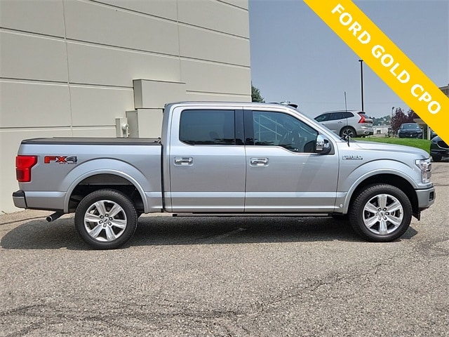 Certified 2020 Ford F-150 Platinum with VIN 1FTEW1E41LFC59071 for sale in Broomfield, CO