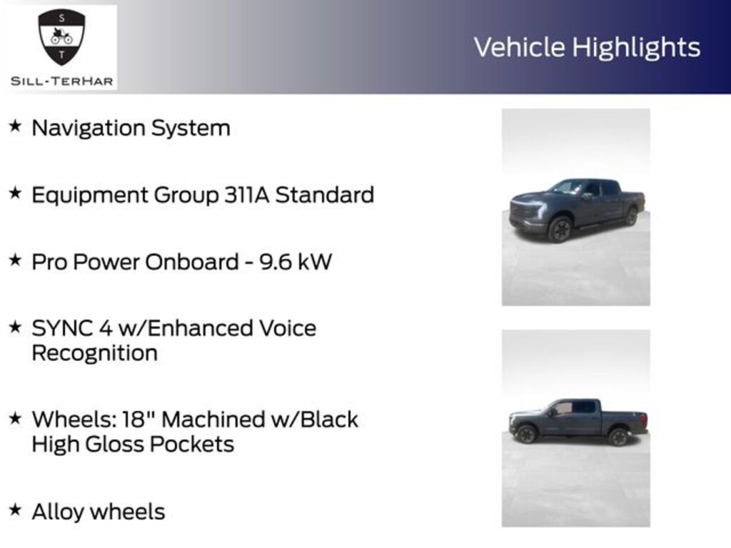 Certified 2023 Ford F-150 Lightning XLT Truck