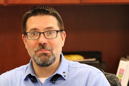 Staff member Ty Steerman from 7a615cd292ad